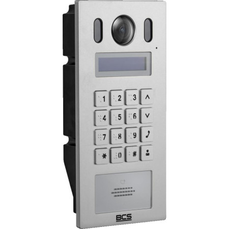 Panel zewnętrzny IP wielorodzinny z kamerą BCS-PAN9211S-S