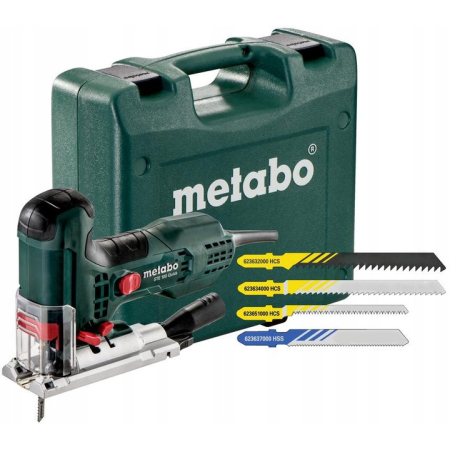 Wyrzynarka Metabo STE 100 Quick Set Walizka, Brzeszczoty