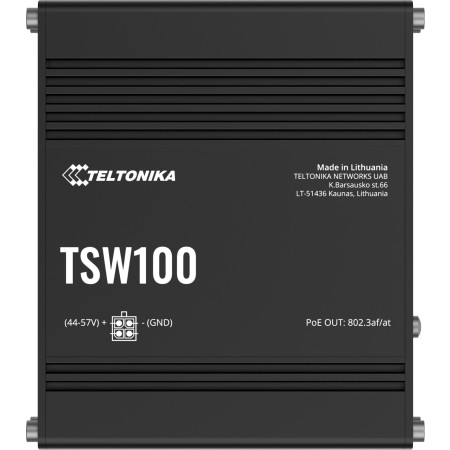 Teltonika TSW100 switch przemysłowy PoE (TSW100000000)
