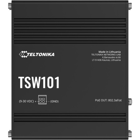 Teltonika TSW101 switch przemysłowy PoE+ (TSW101000000)