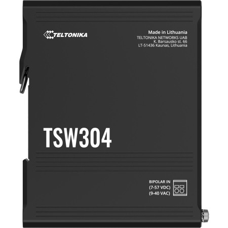 Teltonika TSW304 switch przemysłowy 4xGE (TSW304000000) DIN