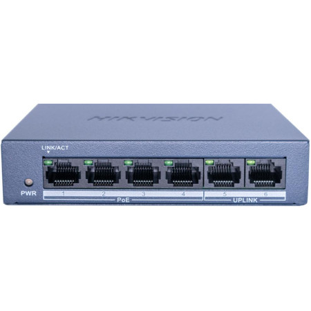 SWITCH HIKVISION DS-XS0106-P/Polish PL