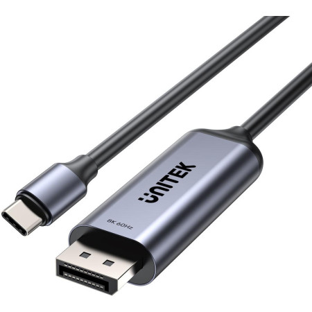 Unitek 8K USB-C to DisplayPort Bidirectional Cable
