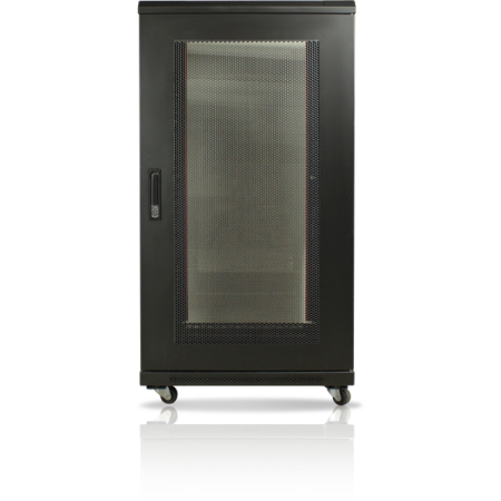 Szafa Rack GETFORT 19 cali 22U 600x600 Stojąca perforowana