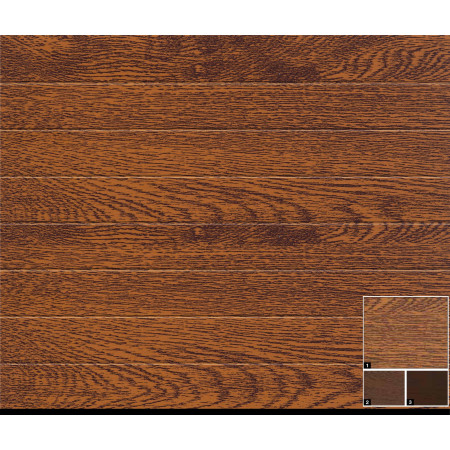 Brama garażowa segmentowa Renomatic/Hormann z napędem Supramatic E i szyną FS10-K - przetłoczenia M Decocolor. Wymiar 5000x2125mm.