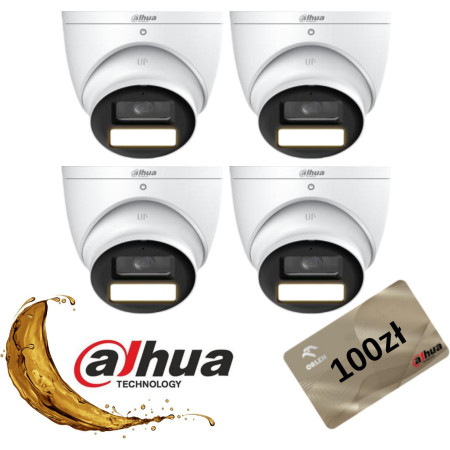 Kamera 4W1 Dahua HAC-HDW1239T-A-LED-0280B-S3 Opakowanie zbiorcze 4szt.
