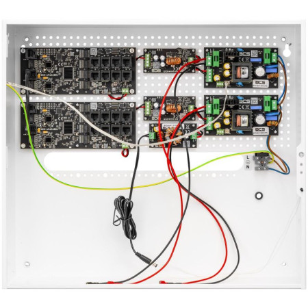 System zasilania buforowego PoE do 16 kamer i rejestratora BCS POWER BCS-UPS/IP16Gb/E-S