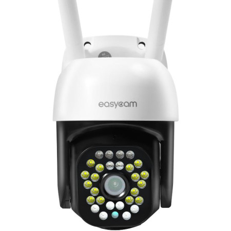 Kamera IP EasyCam obrotowa zewnętrzna WiFi LED 35m Tuya 8MP 4 x zoom EC-8PT12L16IR-AI