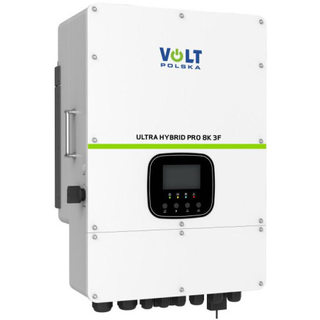 Inwerter solarny hybrydowy Volt Polska Ultra Hybrid Pro 8000W 8K 3F 48/230V-400V 2x MPPT (200-650V) Wi-Fi