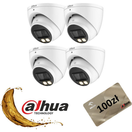 KAMERA 4w1 DAHUA HAC-HDW1200T-IL-A-0280B-S6 Opakowanie zbiorcze 4 szt.