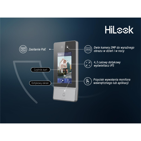 Zestaw wideodomofonowy IP Hilook by Hikvision IP-VIS-Ultra