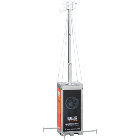 Mobilna wieża monitoringu  BCS MobilCAM BCS-MCAM01