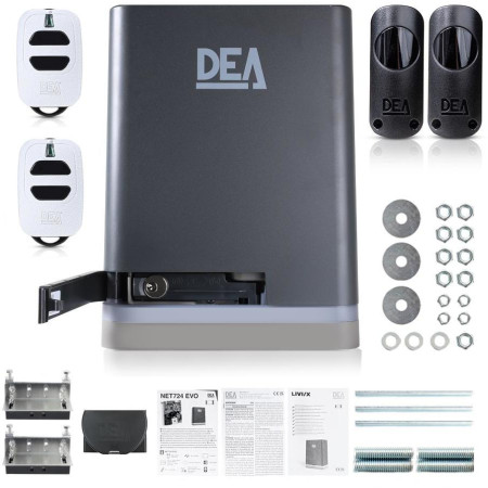 Zestaw DEA KIT LIVI 9/24X/M do bram przesuwnych do 900kg