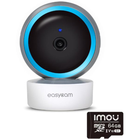 Kamera IP EasyCam EC-4GD6IR-C niania z kartą pamięci 64GB