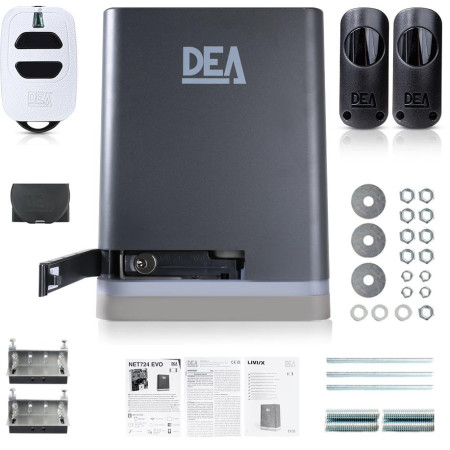 Zestaw DEA KIT LIVI 4/24X/M do bram przesuwnych do 400kg