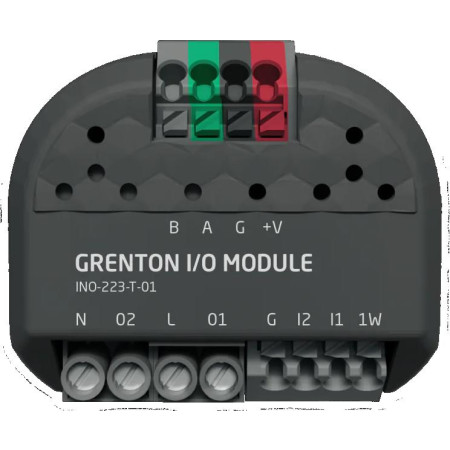 Moduł Przekaźnikowy GRENTON I/O MODULE 2/2,Flush,TF-Bus, 1-wire V2
