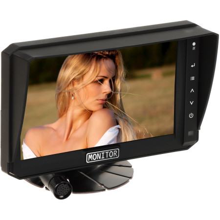 REJESTRATOR MOBILNY Z MONITOREM ATE-NTFT7-2CH-T3 2 KANAŁY 7 " AUTONE