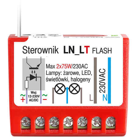 Sterownik/odbiornik Proxima LN_LT Flash (do czasowego oświetlenia)