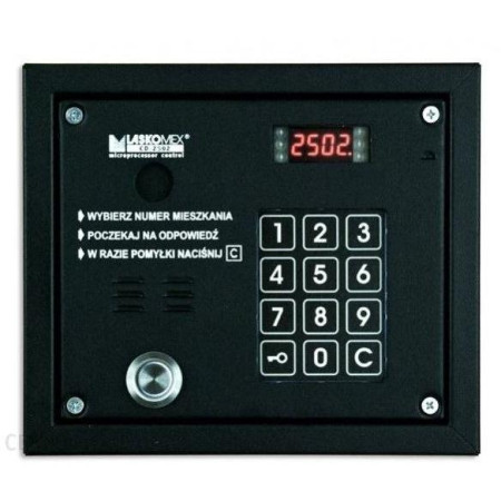 Laskomex Kaseta zewnętrzna CP-3103TR POL CZARNY TM RFID 