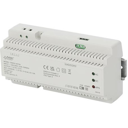 Zasilacz buforowy impulsowy na szynę DIN Grade 2 DING2-24V3A 27,6V 3A