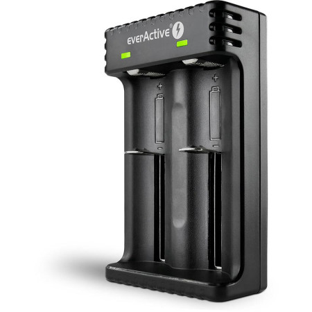 Ładowarka do akumulatorków cylindrycznych Li-ion everActive LC-200
