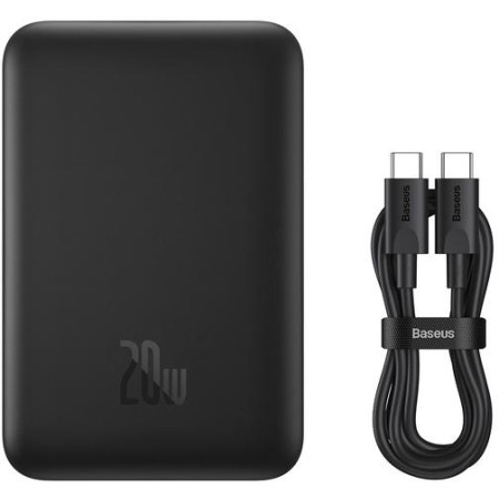 Powerbank Baseus Magnetic Mini PPCX070001 10000mAh MagSafe 15W PD QC 20W USB-C + kabel