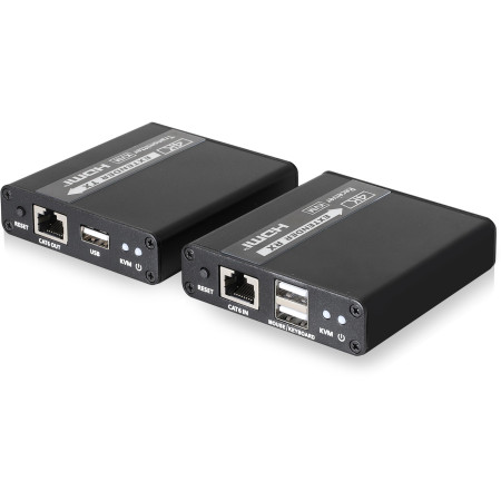 Extender HDMI Kenik KG-EX70HDMI-U/4K wideo + audio + myszka po skrętce