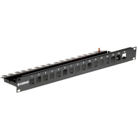Obudowa do szafy RACK 19' na 4 kanałowe moduły przepięciowe EWIMAR PTU/PTF-6-RACK