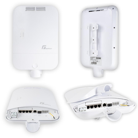SWITCH POE GETFORT 4GE+1GE+1SFP Outdoor IP65