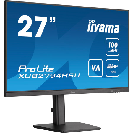 Monitor LED IIYAMA XUB2794HSU-B6 27 cali VA 100Hz 1ms HAS Pivot