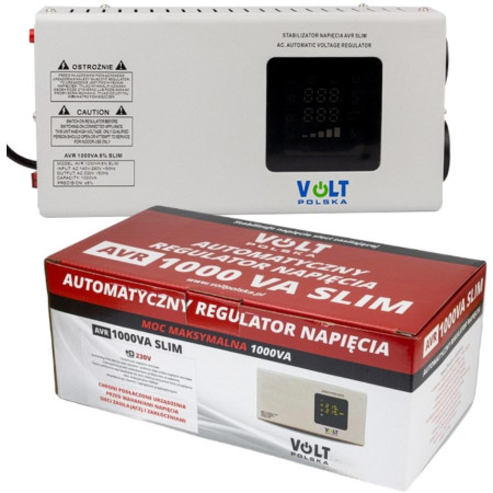 Stabilizator napięcia Volt Polska AVR 1000VA Slim