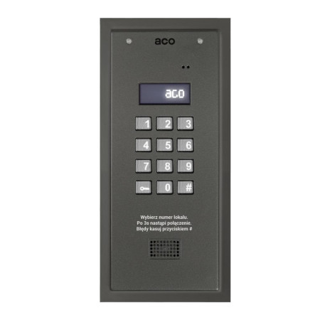 OUTLET_1: ACO CDNP7ACC (G2) CENTRALA DOMOFONOWA (master i slave )  (OUTLET)