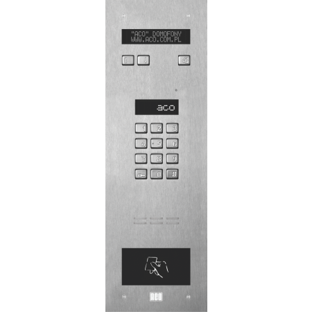 ACO INSPIRO 5+ Centrala Master, do 1020 lokali, LCD, RFID do 6144 breloków