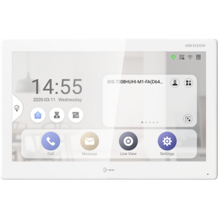 OUTLET_5: MONITOR WIDEODOMOFONU HIKVISION DS-KH9510-WTE1(B) (OUTLET)
