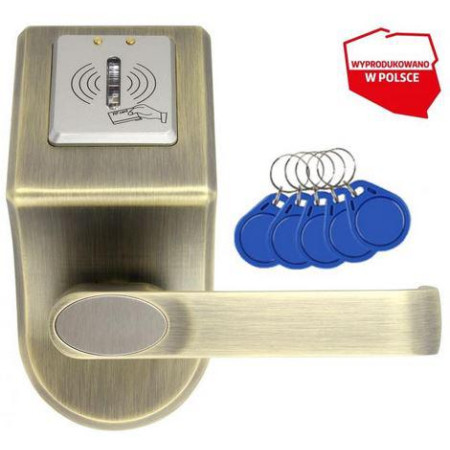 KLAMKA EURA ELH-60B9/BRASS