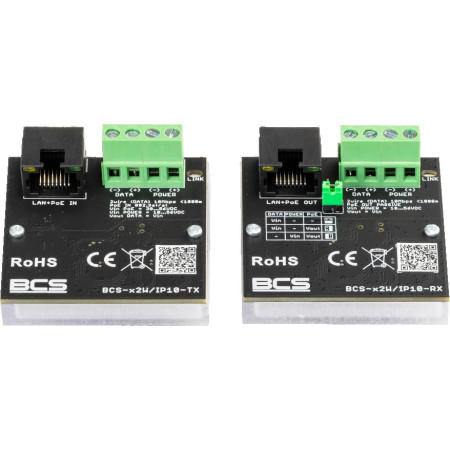 Zestaw aktywnych konwerterów BCS POWER BCS-x2W/IP10
