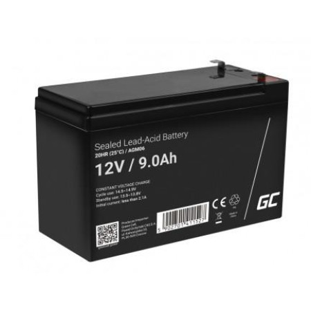 AKUMULATOR AGM Green Cell VRLA 12V 9Ah