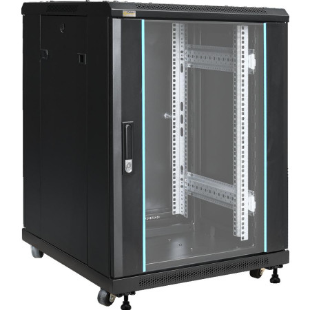 Szafa Rack stojąca do złożenia 15U/ 600x600 Pulsar RS1566
