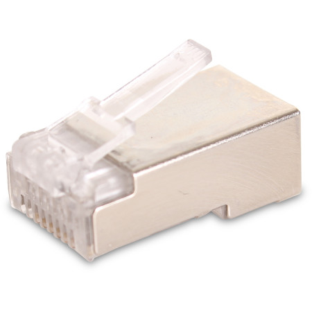 WTYK SIECIOWY GETFORT RJ45 CAT.6 8P8C EKRANOWANY (100SZT)
