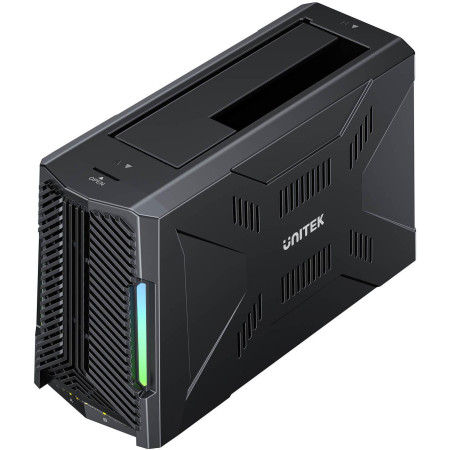 Unitek Stacja dokująca, 1x dysk M.2 NVMe, 1x dysk SATA, USB-C 10 Gbps S1234B01-EU