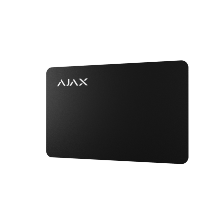 AJAX Karty dostępowe Batch of Pass (10 pcs) - black