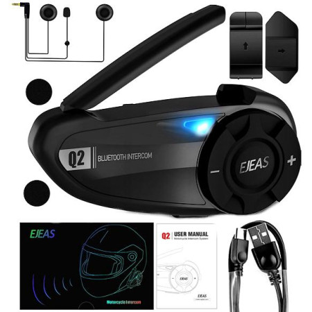 INTERKOM INTERCOM MOTOCYKLOWY EJEAS Q2