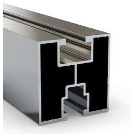 Profil aluminiowy szyna PV 40x40 na śrubę z łbem sześciokątym 2200mm