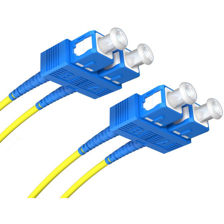 PATCHCORD ŚWIATŁOWODOWY SM SC/UPC-SC/UPC DUPLEX 10m