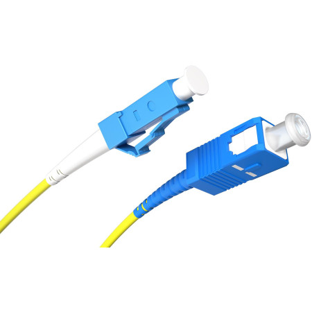 PATCHCORD ŚWIATŁOWODOWY SM 5M SIMPLEX 9/125, LC/UPC-SC/UPC 