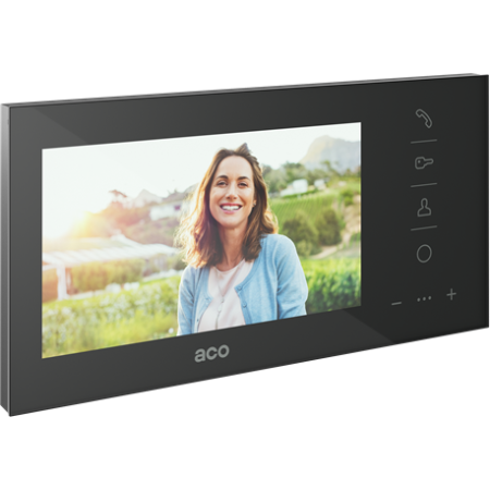 ACO GLASS-PRO-7 BK Monitor Familio COMO PRO 7 cali