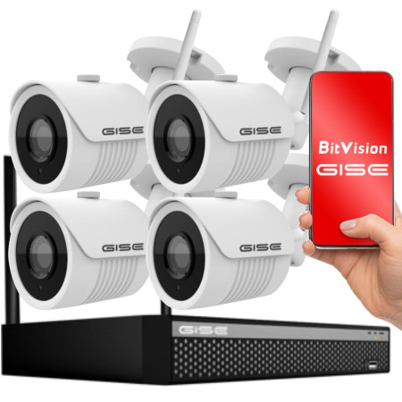 ZESTAW WIFI GISE GS-KT08IPC4-2M-V6