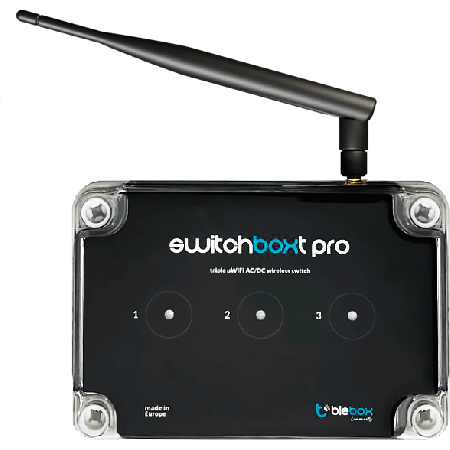 Moduł przekaźnikowy switchboxt pro z zewnętrzną anteną Blebox 