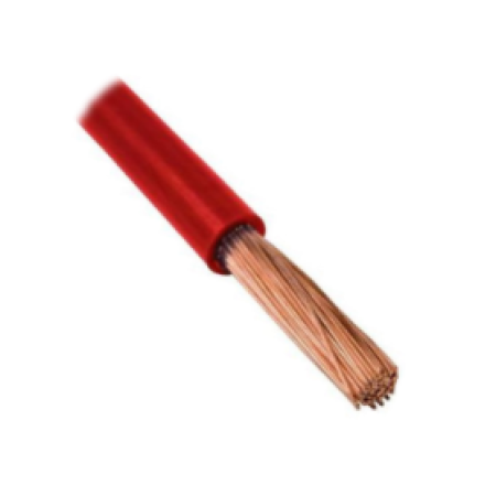Przewód linka LgY 1x6mm2 450/750 V CZERWONY 1mb