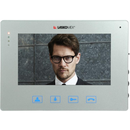Laskomex Monitor MVC-8151 SREBRNY KOLOR 7"